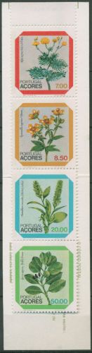 Portugal - Azoren 1981 Blumen Markenheftchen MH 1 postfrisch (C98420)