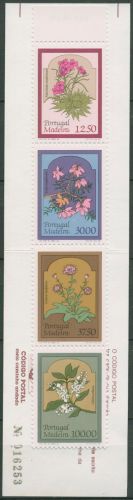 Portugal - Madeira 1983 Blumen Markenheftchen MH 3 postfrisch (C98431)