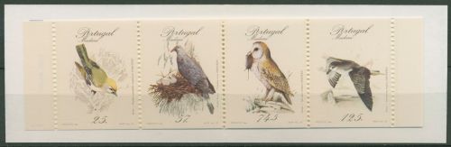 Portugal - Madeira 1987 Tiere Vögel Markenheftchen MH 7 postfrisch (C98435)
