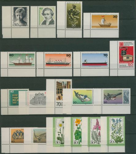 Berlin 1977 Sondermarken komplett aus 541/59 Ecke 3 postfrisch (SG19661)