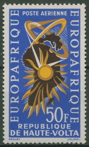 Obervolta 1964 Wirtschaftsorganisation EUROPAFRIQUE 141 postfrisch