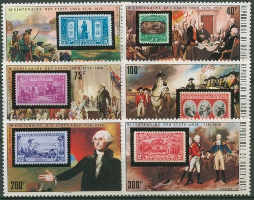 Obervolta 1975 Unabhängigkeit Amerikas 551/56 postfrisch