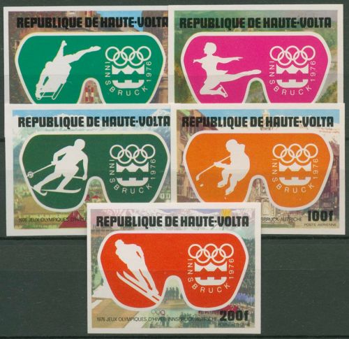 Obervolta 1975 Olympische Winterspiele Innsbruck 603/07 B postfrisch