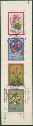 Portugal - Madeira 1983 Blumen Markenheftchen MH 3 gestempelt (C98458)