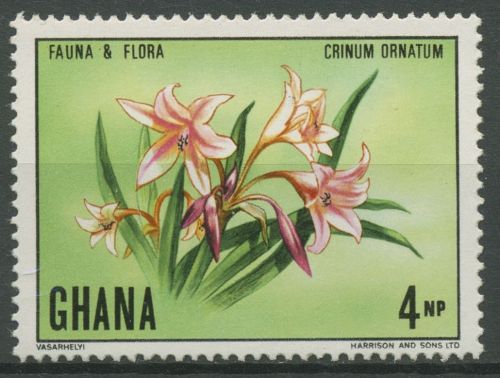 Ghana 1970 Pflanzen Lilie 413 A postfrisch