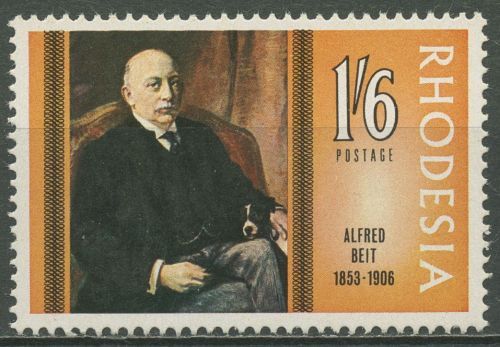 Rhodesien 1968 Alfred Beit Wirtschaftsforscher 74 postfrisch