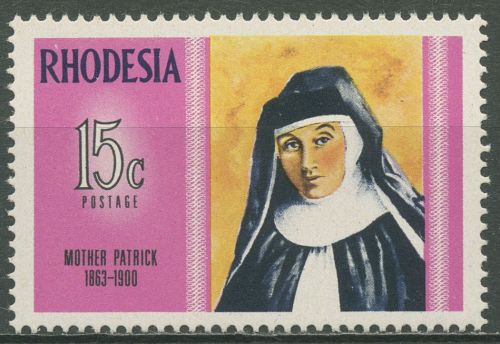 Rhodesien 1970 Dominikanerschwester Patrick 106 postfrisch