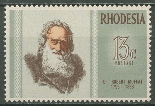 Rhodesien 1972 Missionar Robert Moffat 118 postfrisch