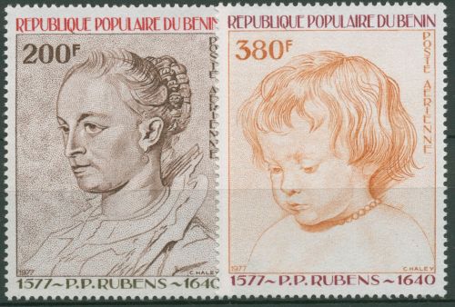 Benin 1977 Gemälde Peter Paul Rubens 123/24 postfrisch