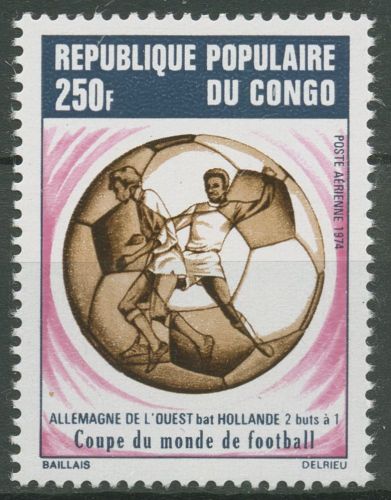 Kongo (Brazzaville) 1974 Fußball-WM Deutschland 416 postfrisch