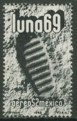 Mexiko 1969 1. bemannte Mondlandung 1310 postfrisch