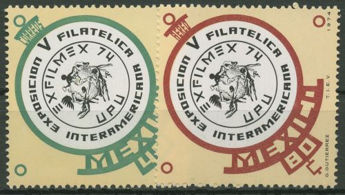 Mexiko 1974 EXFILMEX '74 Mexiko-Stadt 1422/23 postfrisch