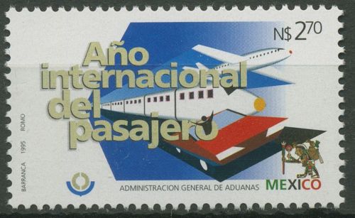 Mexiko 1995 Tourismus: Flugzeug, Eisenbahn, Auto 2512 postfrisch