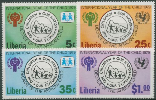 Liberia 1979 Jahr des Kindes 1090/93 postfrisch