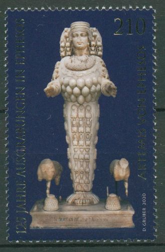 Österreich 2020 Ausgrabungen Göttin Artemis Statue 3530 postfrisch