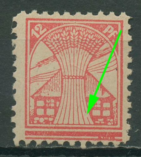 SBZ Mecklenburg-Vorpommern Freim. Plattenfehler 18 II c PF X postfrisch