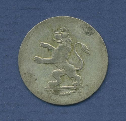 Hessen-Kassel 1/24 Taler 1820, Kurfürst Wilhelm I., J 10 sehr schön (m2972)
