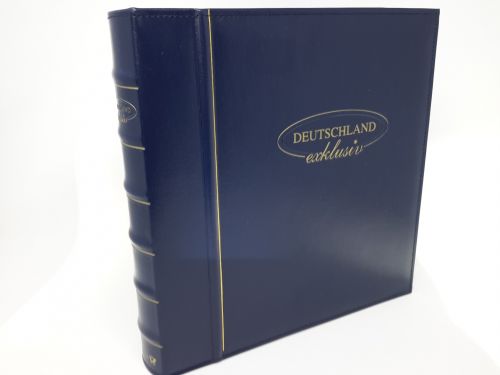Deutsche Post Ringbinder blau Deutschland exklusiv, gebraucht (Z581)