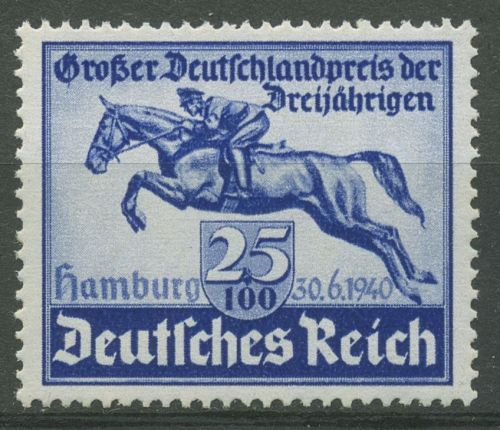 Deutsches Reich 1940 Das Blaue Band, Deutsches Derby 746 postfrisch