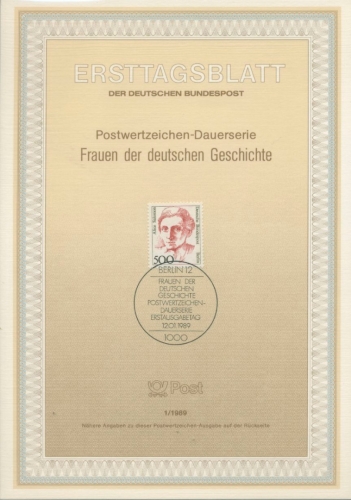 Berlin Jahrgang 1989 Ersttagsblätter ETB komplett (XL9739)