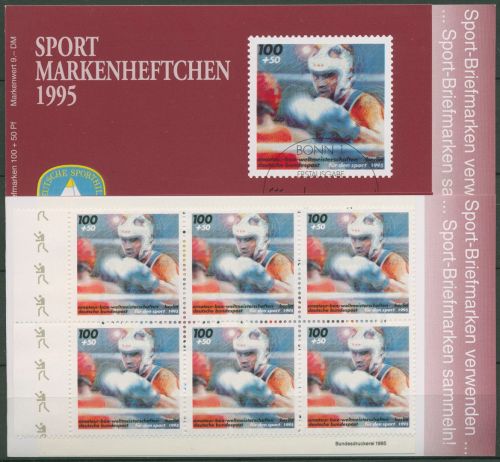 Bund Deutsche Sporthilfe 1995 Markenheftchen SMH 23 (1779) postfrisch (C99058)