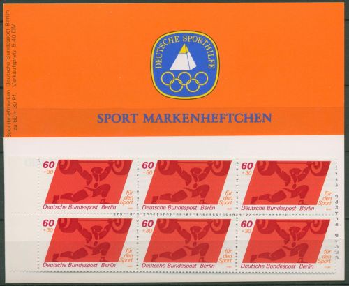 Berlin Deutsche Sporthilfe 1980 Markenheftchen SMH 2 (622) postfrisch (C99116)