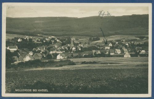 Wellerode bei Kassel, Söhrewald, gelaufen 1933 (AK4037)