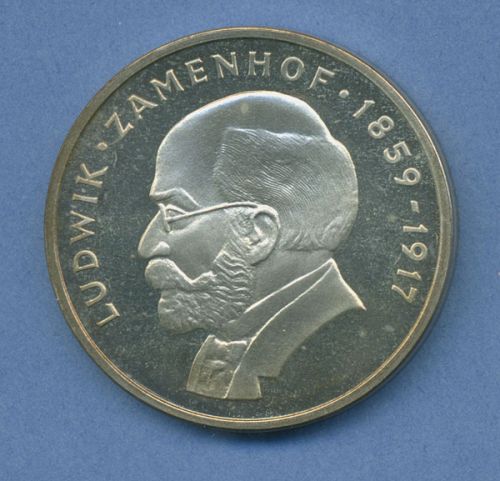 Polen 100 Zlotych 1979, Medizin Ludwik Zamenhof, Silber, KM Y103 PP (m4246)