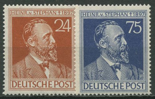 Alliierte Besetzung 1947 Heinrich von Stephan 963/64 postfrisch