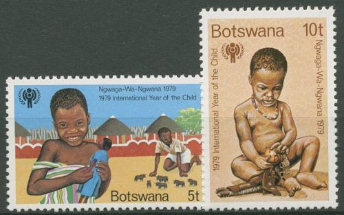 Botswana 1979 Internationales Jahr des Kindes 237/38 postfrisch
