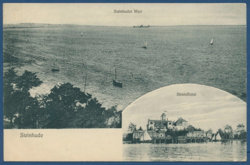Steinhude Strandhotel Steinhuder Meer ungebraucht (AK67)