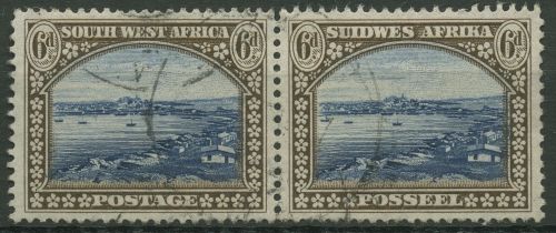Südwestafrika 1931 Lüderitzbucht 150/51 Paar gestempelt