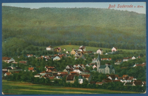 Bad Suderode am Harz, gelaufen 1914 (AK136)