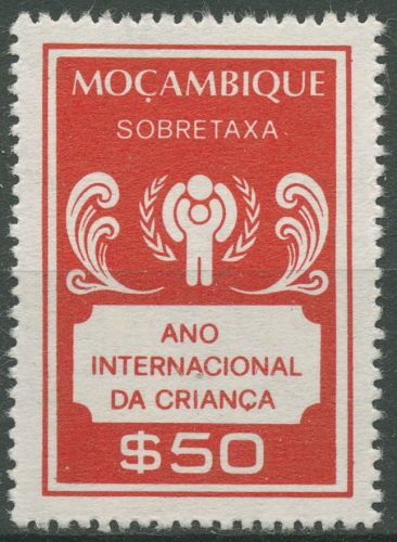 Mocambique 1979 Int. Jahr des Kindes Zwangszuschlagsmarke Z 80 postfrisch