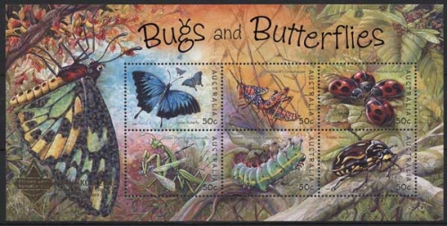 Australien 2003 BANGKOK Insekten Käfer 2003 Block 50 I postfrisch (C24151)