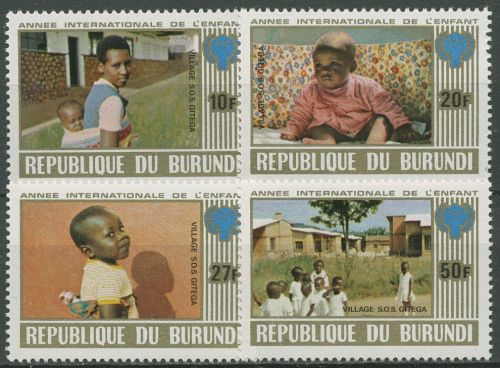 Burundi 1979 Internationales Jahr des Kindes 1497/00 A postfrisch