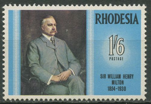 Rhodesien 1969 Ministerpräsident William Henry Milton 79 postfrisch