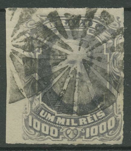 Brasilien 1878 Kaiser Pedro II. 47 gestempelt