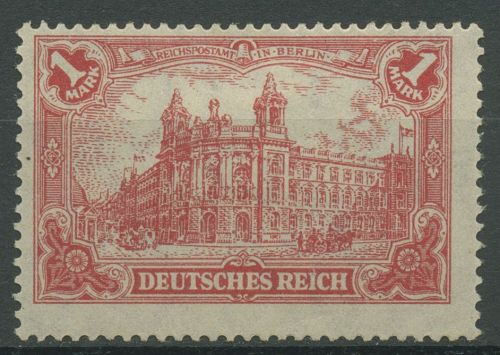 Deutsches Reich 1920 Reichspostamt Berlin A 113 b mit Falz geprüft