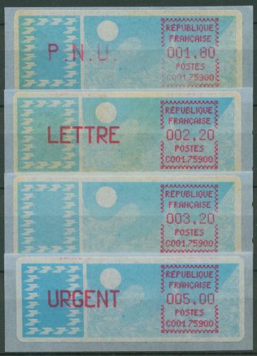 Frankreich 1985 Automatenmarke Taube ATM 6 xd ZS 2 postfrisch minimal verfärbt