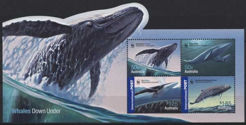 Australien 2006 WWF Naturschutz Wale Buckelwal Block 62 postfrisch (C24236)