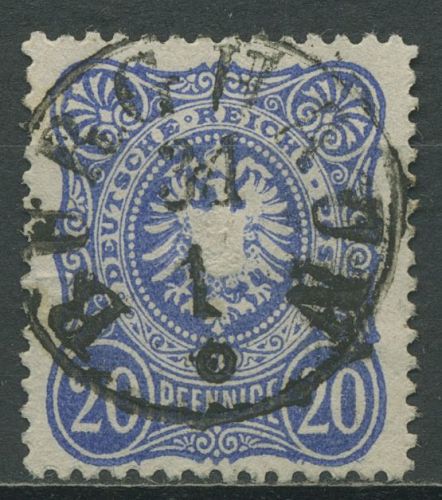 Deutsches Reich 1875 PFENNIGE 34 a mit T & T-Stempel geprüft