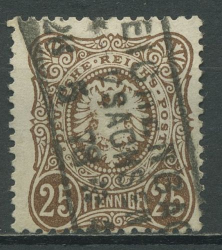 Deutsches Reich 1875 PFENNIGE 35 c gestempelt geprüft