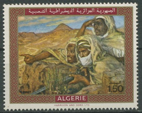 Algerien 1969 Kunst Maler Etienne Dinet Die Wächter 538 postfrisch