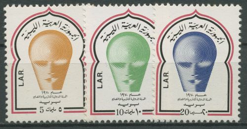 Libyen 1971 UNESCO Jahr für Erziehung und Bildung 319/21 postfrisch