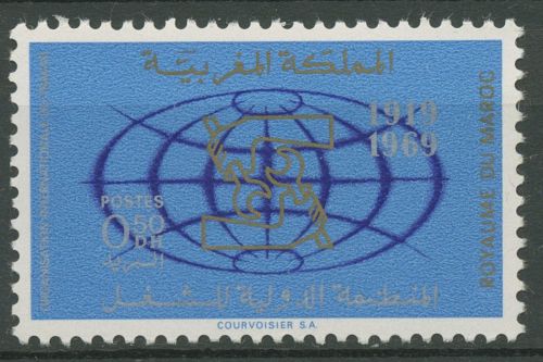 Marokko 1969 Internationale Arbeitsorganisation ILO 659 postfrisch