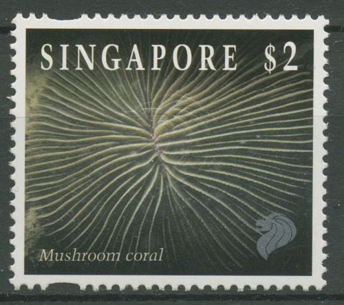 Singapur 1994 Tiere Leben im Korallenriff Korallen 721 II postfrisch