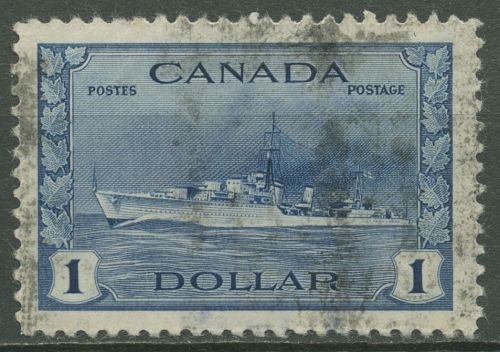 Kanada 1942 Kriegsproduktion Zerstörer Cossack 229 A gestempelt