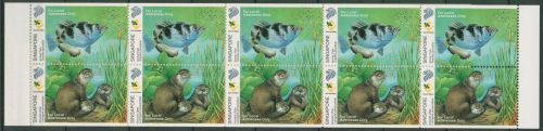 Singapur 2000 Tiere Otter Fische Markenheftchen MH 34 postfrisch (SG99774)