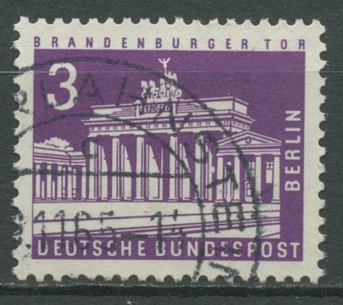 Berlin 1963 Berliner Stadtbilder Brandenburger Tor 231 gestempelt